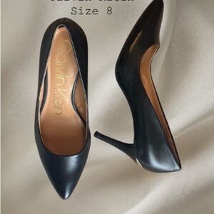 Calvin Klein Classic Black Heels